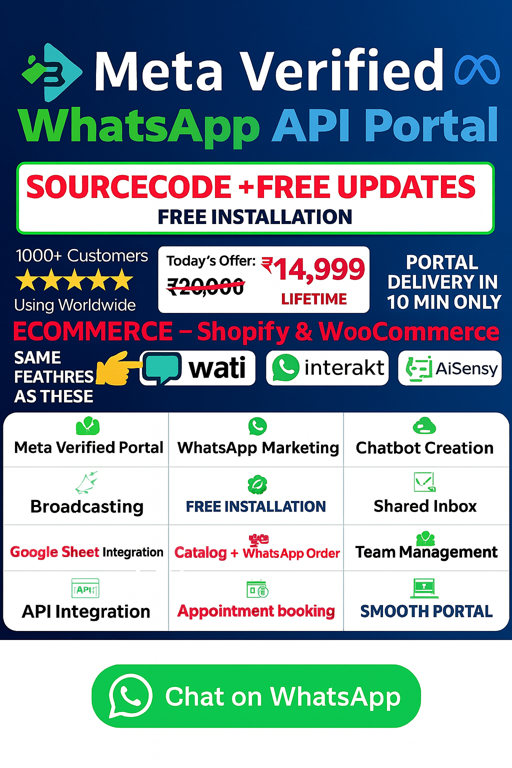 official whatsapp business api